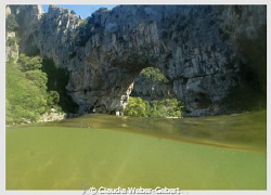 River impressions....
Pont d'Arc - Ardêche by Claudia Weber-Gebert 